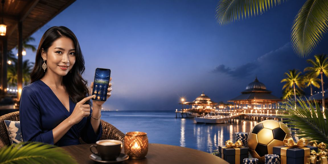 Pemain Malaysia mengakses platform kasino mudah alih megawin188 di Terengganu